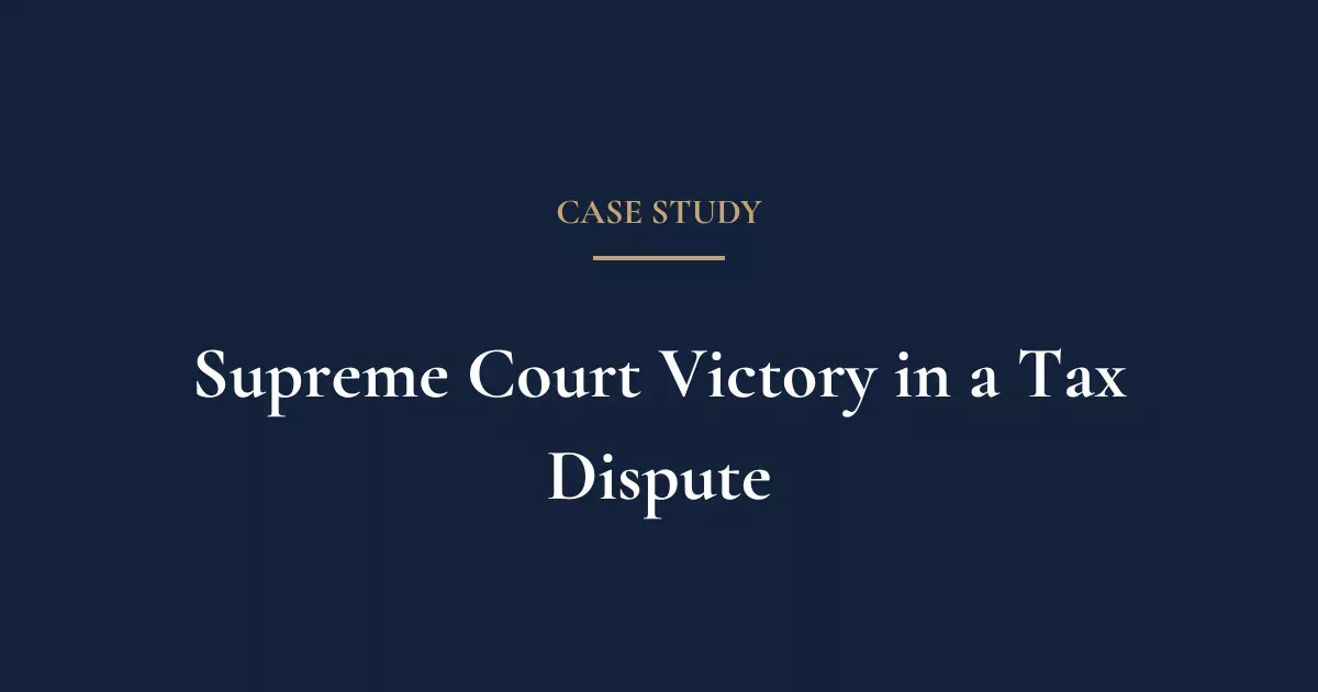 Success of the Attorneys’ Association “Bauman Kondratyuk” in Supreme Court dispute with the State tax service