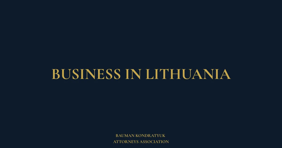 Business in Lithuania